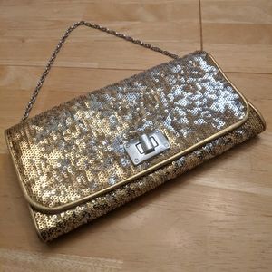 10/$15 Sparkly bling clutch purse wallet